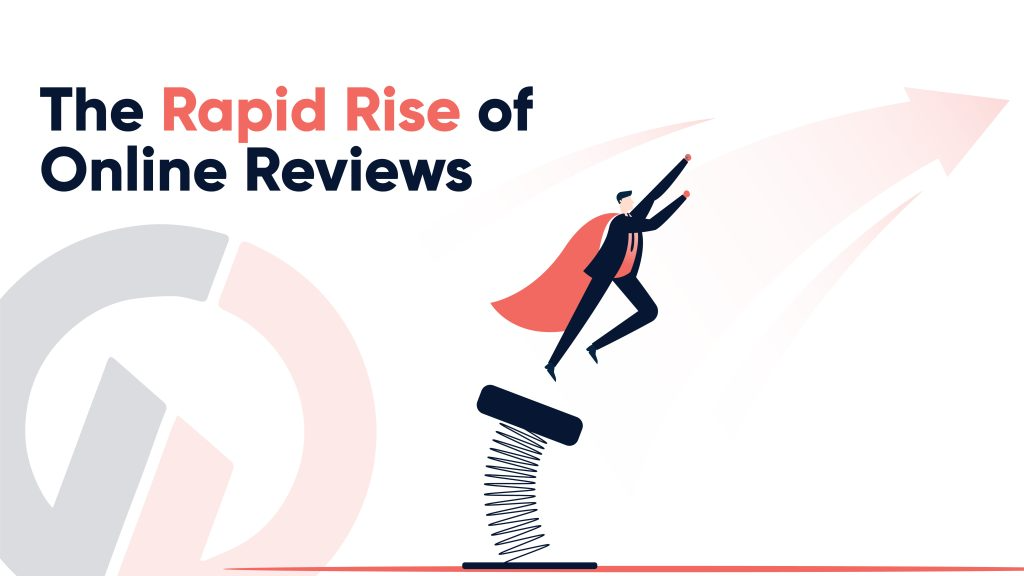 The Rapid Rise of Online Reviews